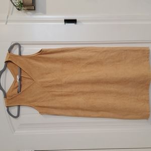 Charming Charlie Suede Soft Dress Mini Bohemian Small